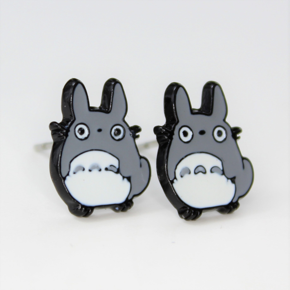 Adorable Totoro Stud Earrings